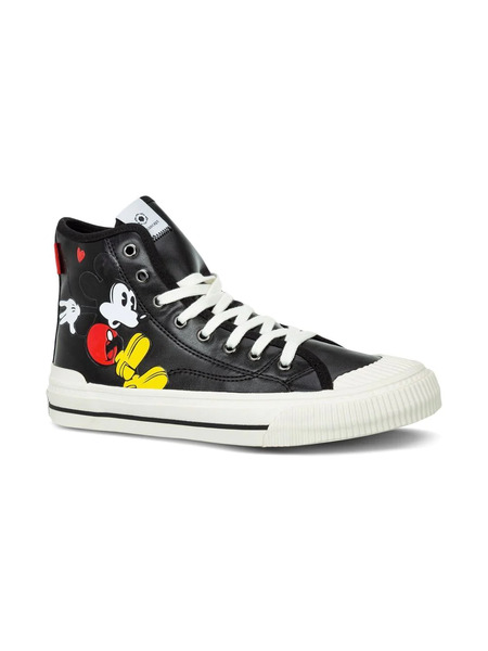  Moa Kids Mickey High-top Sneakers - Black 