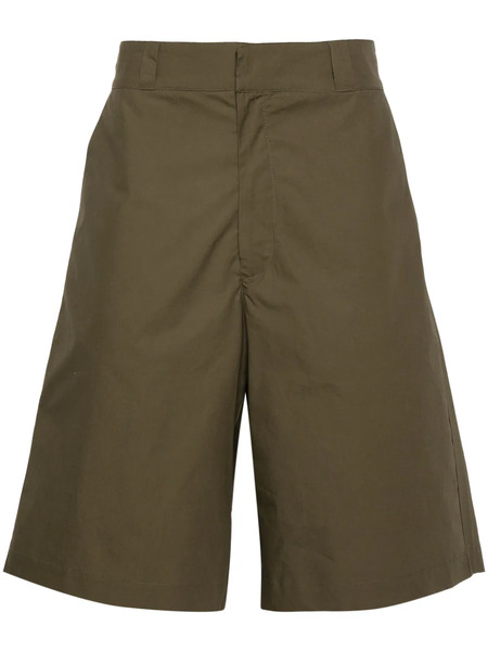  Modes Garments Poplin Bermuda Shorts - Green 