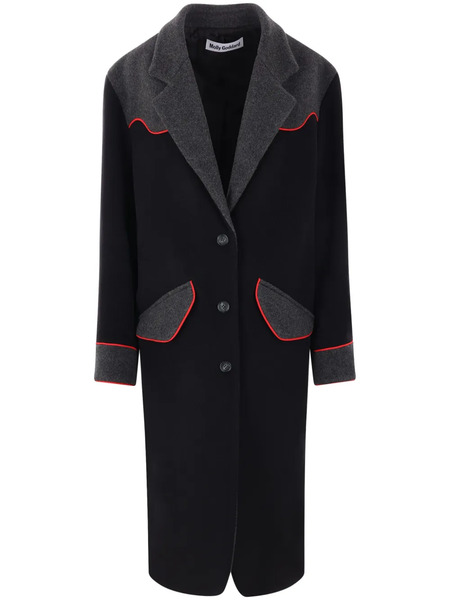  Molly Goddard Charlie Coat - Black 