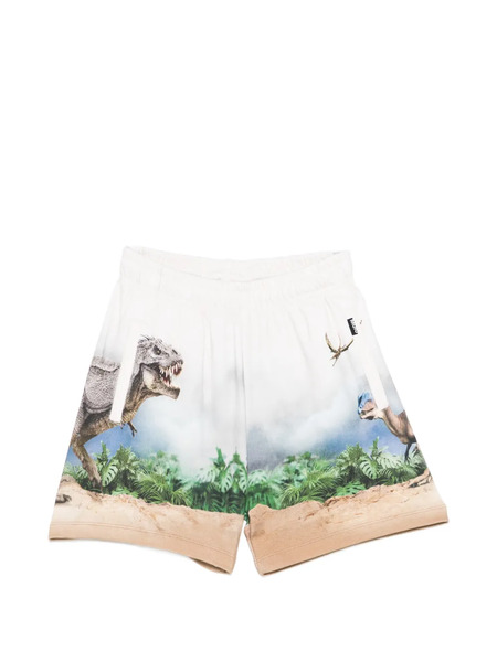  Molo Amil Graphic-print Shorts - White 