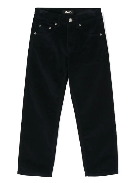  Molo Andy Corduroy Trousers - Blue 