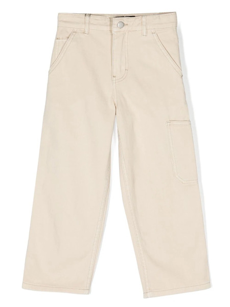  Molo Archer Straight-leg Jeans - Neutrals 