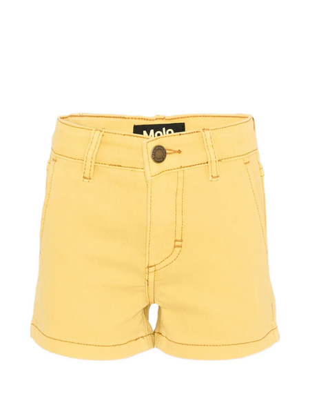  Molo Belt-loop Pocket Shorts - Yellow 