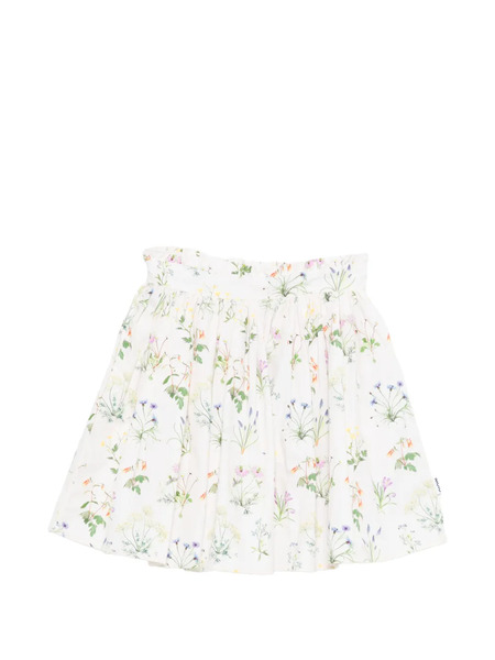  Molo Bev Floral Print Skirt - Neutrals 