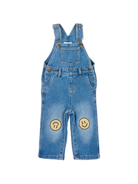  Molo Buttoned Pocket Dungarees - Blue 