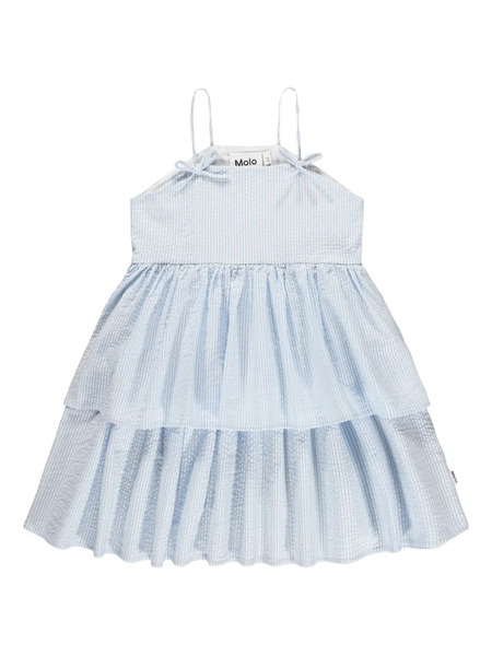  Molo Chelsea Striped Dress - Blue 