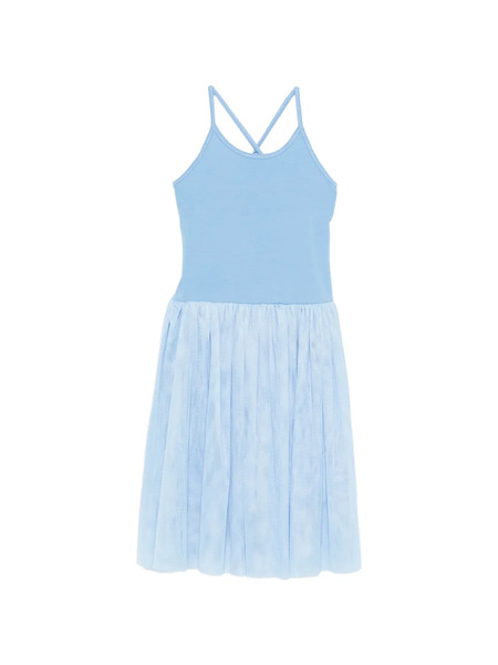  Molo Citrona Tulle Dress - Blue 