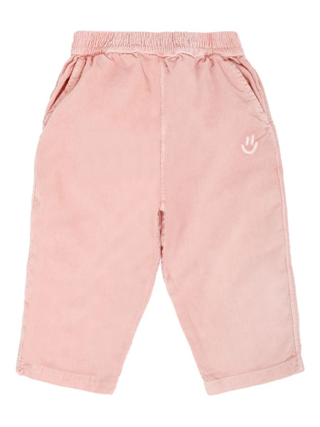  Molo Elasticated-waist Corduroy Trousers - Pink 