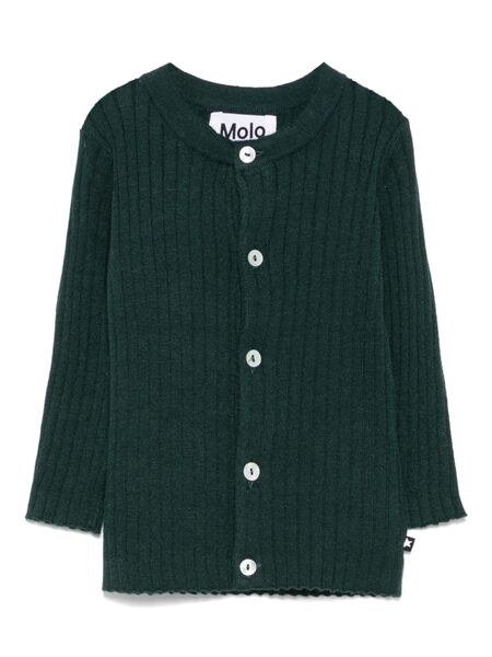  Molo Georgette Cardigan - Green 