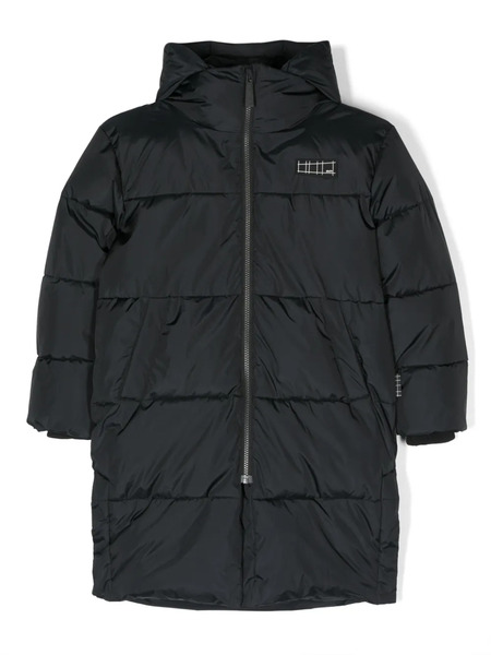  Molo Harper Logo-patch Padded Coat - Black 