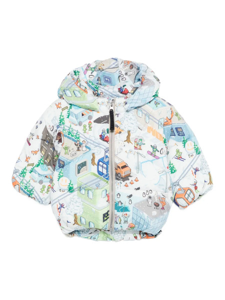  Molo Harpo Hooded Jacket - White 