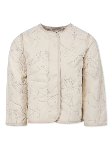  Molo Horse-motif Jacket - Neutrals 