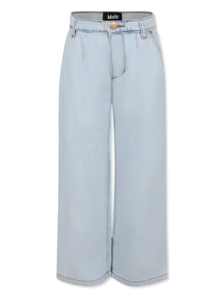  Molo Logo-patch Jeans - Blue 