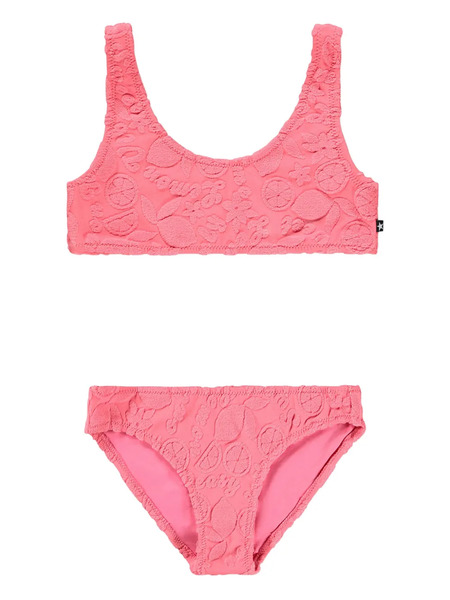  Molo Nola Terry Lemon-embossed Bikini - Pink 