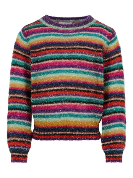  Molo Rainbow-stripe Sweater - Multicolour 