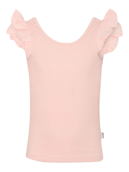 Molo Ribbed T-shirt - Pink 