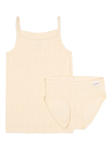  Molo Ribbed Vest Set (set Of Two) - Neutrals 