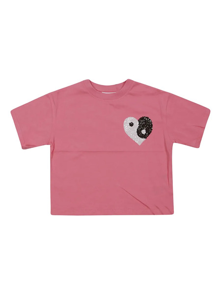  Molo Sequin-detailing T-shirt - Pink 