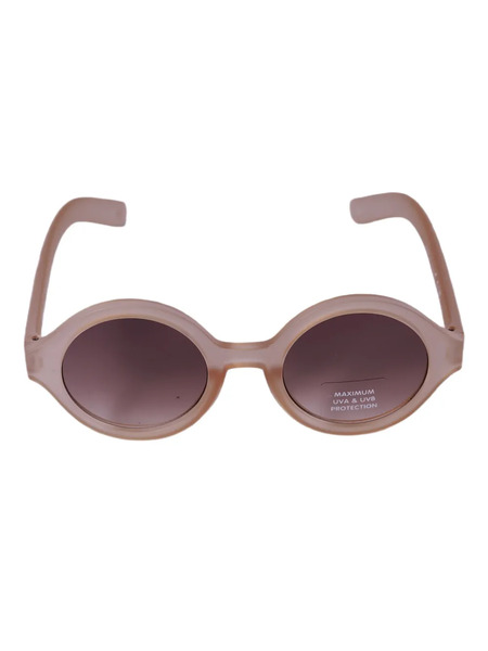  Molo Shelby Oval-frame Sunglasses - Neutrals 