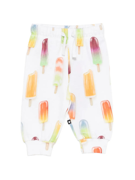  Molo Simeon Drawstring-fastening Track Pants - White 