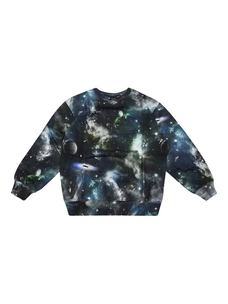  Molo Space-print Sweatshirt - Grey 