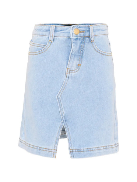  Molo Split Casual Skirt - Blue 
