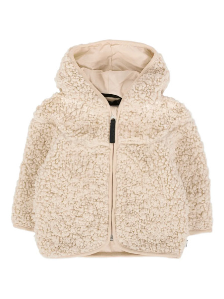  Molo Teddy-bear Hooded Coat - Neutrals 