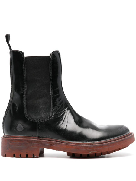  Moma Distressed Boots - Black 