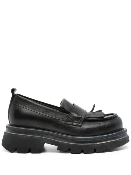  Moma Fringe-detail Loafers - Black 