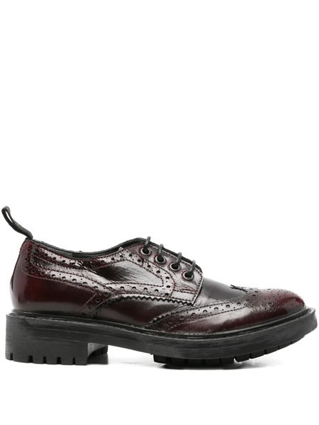  Moma Lace-up Brogue Shoes - Red 