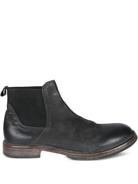 Moma Leather Chelsea Boots - Black 