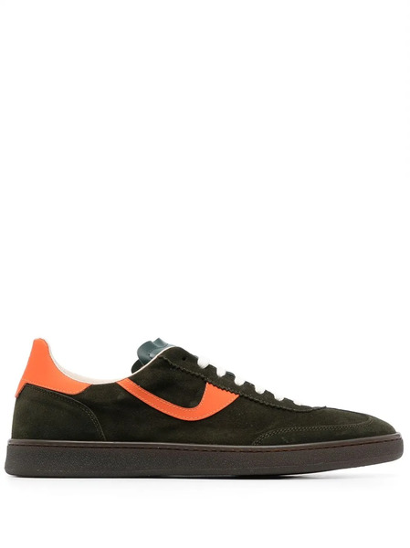  Moma Low-top Lace-up Sneakers - Green 