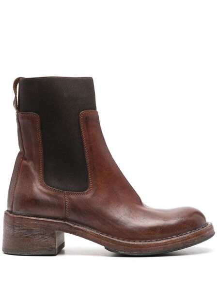  Moma 60mm Distressed Boots - Brown 