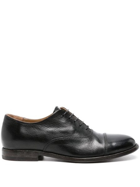  Moma Panelled Leather Oxford Shoes - Black 
