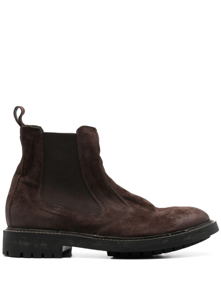  Moma Suede Chelsea Boots - Brown 