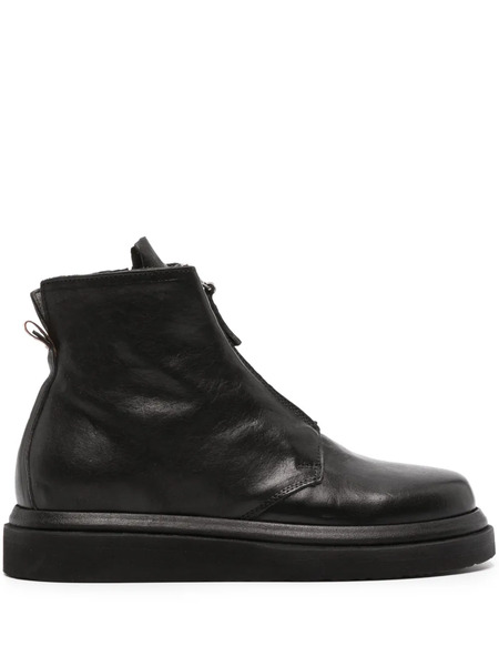  Moma Tronchetto Calf Leather Boots - Black 