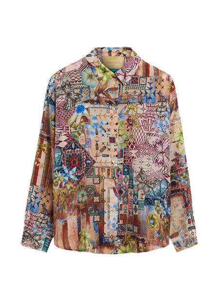  Momoni Colinas Printed Shirt - Neutrals 
