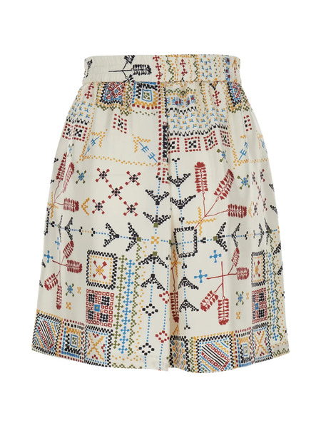  Momoni Side-pockets Shorts - Neutrals 