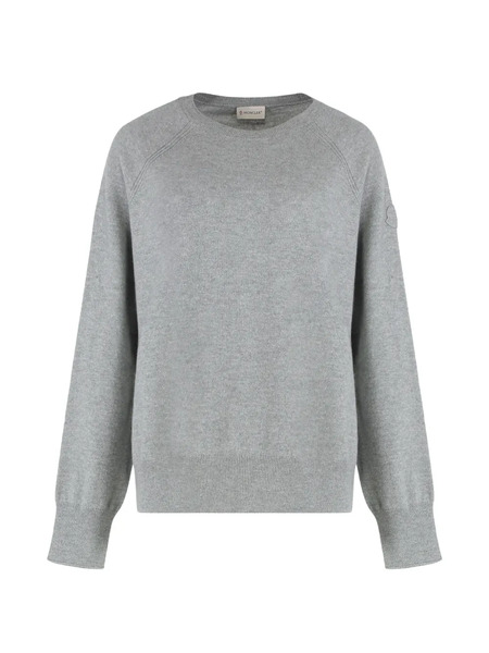  Moncler Cashmere Sweatshirt - Grey 