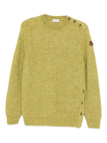  Moncler Crew Neck Sweatshirt - Green 