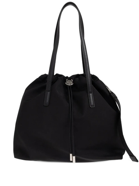  Moncler Drawstring Top-handle Tote Bag - Black 