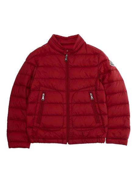  Moncler Enfant Acorus Quilted Down Jacket - Red 