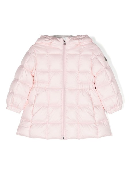  Moncler Enfant Anya Quilted Down Jacket - Pink 