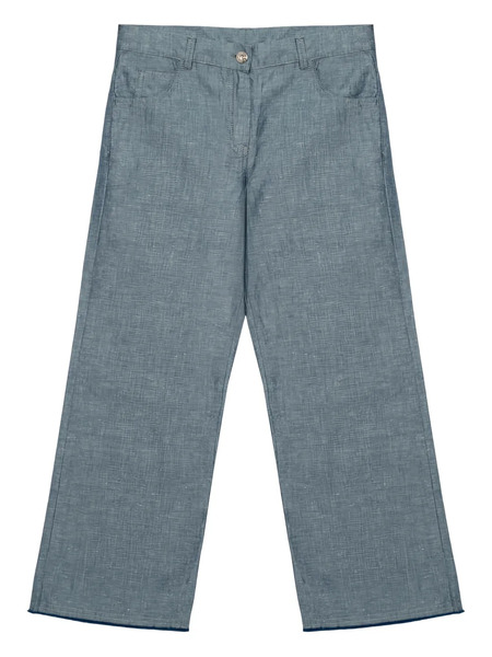  Moncler Enfant Belt-loops Trousers - Blue 