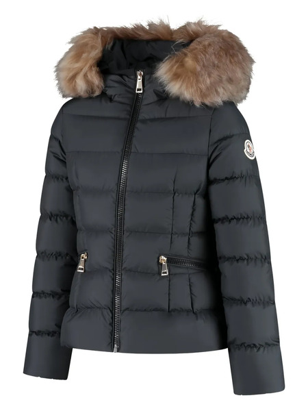  Moncler Enfant Boedette Hooded Puffer Jacket - Black 