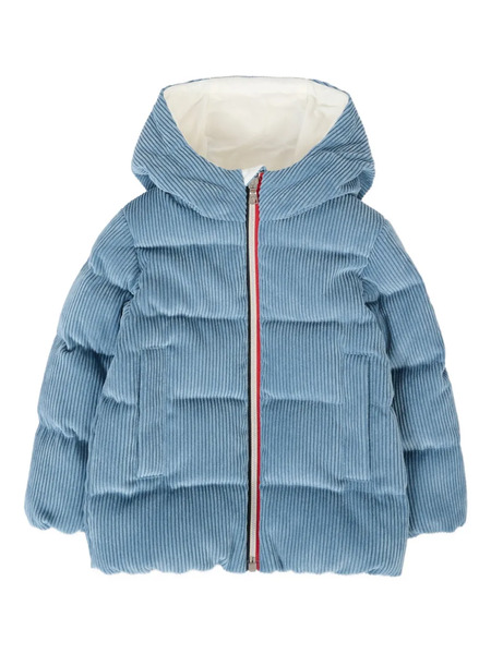  Moncler Enfant Corduroy Padded Jacket - Blue 