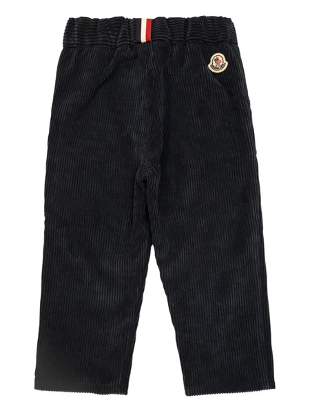  Moncler Enfant Corduroy Patch-pocket Trousers - Blue 
