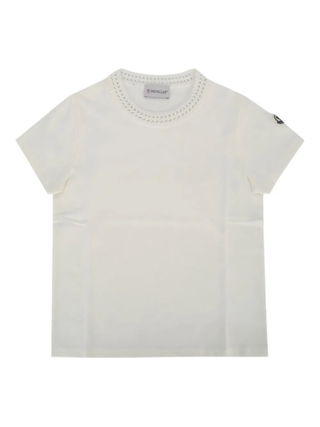  Moncler Enfant Cotton T-shirt - Neutrals 