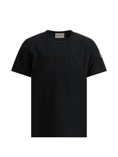  Moncler Enfant Embossed T-shirt - Black 
