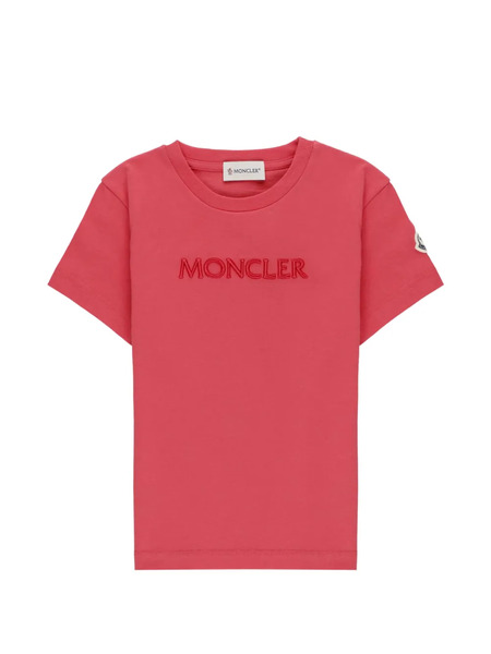 Moncler Enfant Embroidered-logo T-shirt 